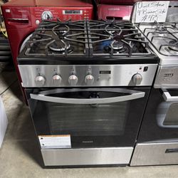 Frigidaire Stainless Steel 4 Burner Range Stove 24 Inches 