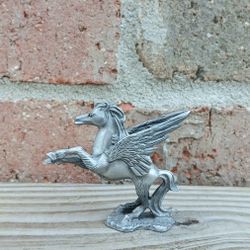 Vintage Spoontiques Small Pegasus Pewter Figurine 