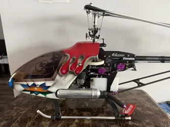 Helicopter CGY750 3 AxisGiro with Controller 9C Super - FUTABA  /  NEWAdvanced