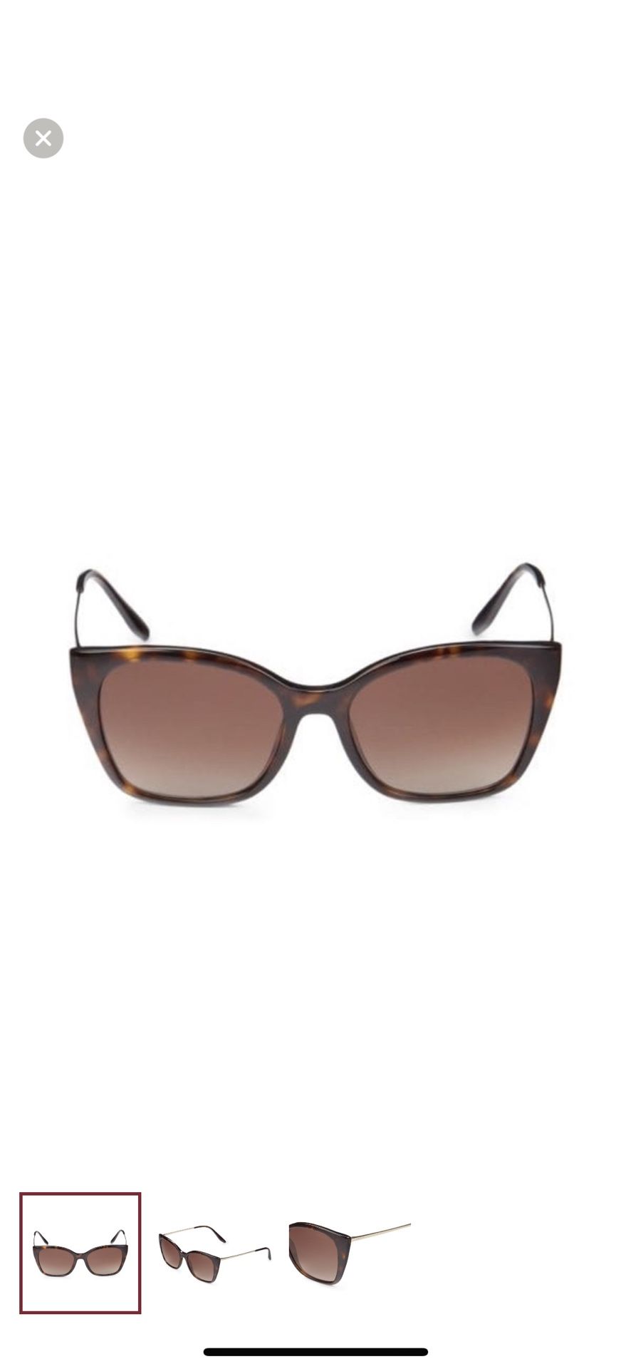 PRADA 54MM Cat Eye Sunglasses