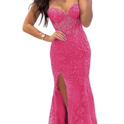 Sherry Hill Dupe Prom Dress