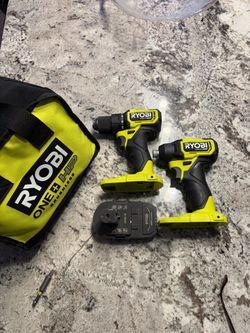 Ryobi brushless drill set