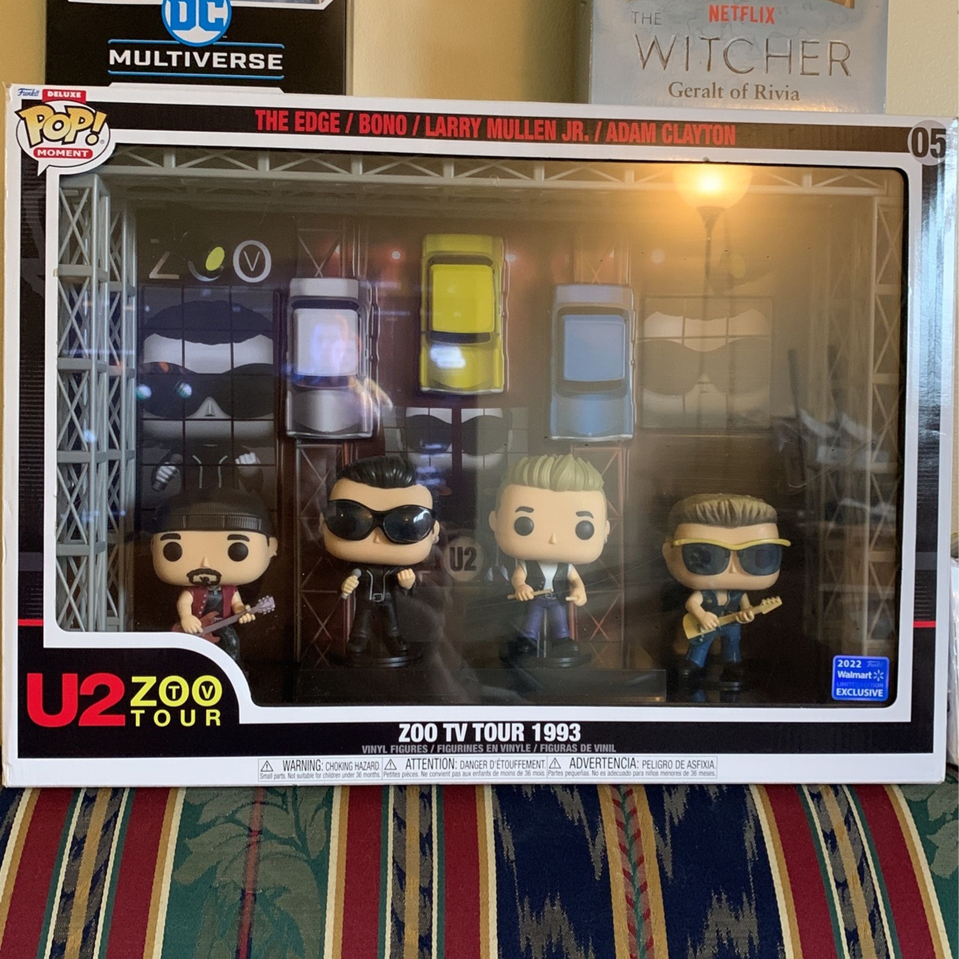 Funko U2 Zoo Tour 40Th Anniversary Zoo Tv Tour 1990 30 Deluxe Pop Moment