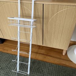 Over The Door Bathroom Organizer / Towel Rack