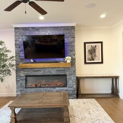 Coffee Table And  Console Table Set