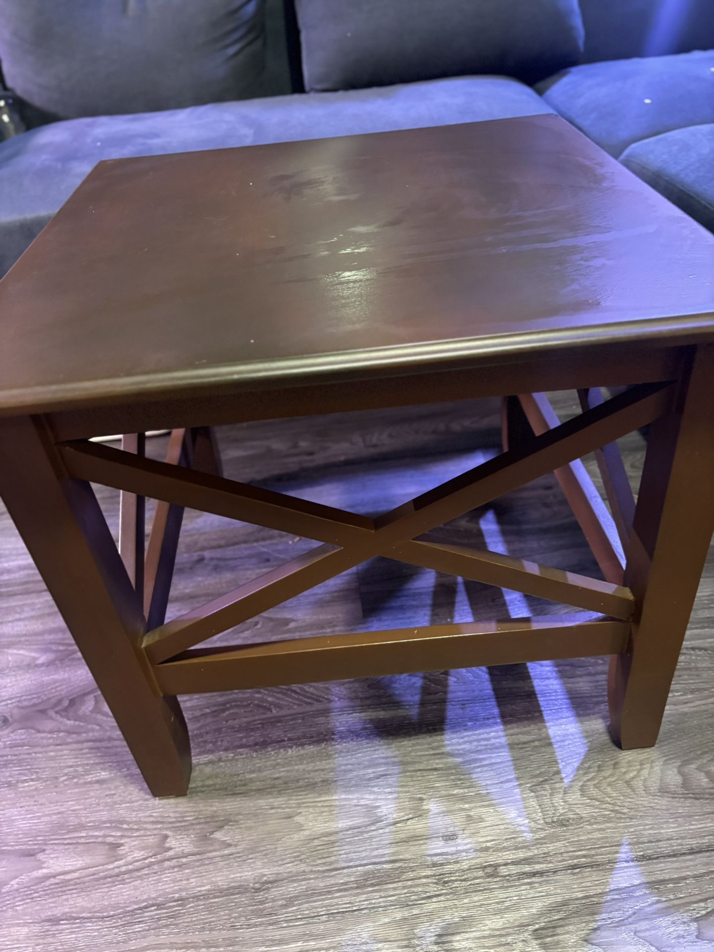 Brown table