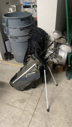 Golf clubs.