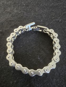 Stainless Steel Bicycle Chain Bracelet 