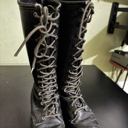 Vibrant Leather Boots