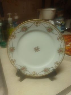 Hand Painted Nippon Plate