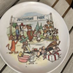 Jellystone Park Cartoon Plate