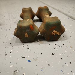 4lb Weights Pair. $6