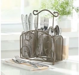 Princess house Napkin and utensil organizer