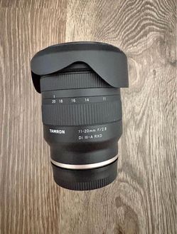 Tamron 11-20 mm f/2.8 lens for Sony e mount