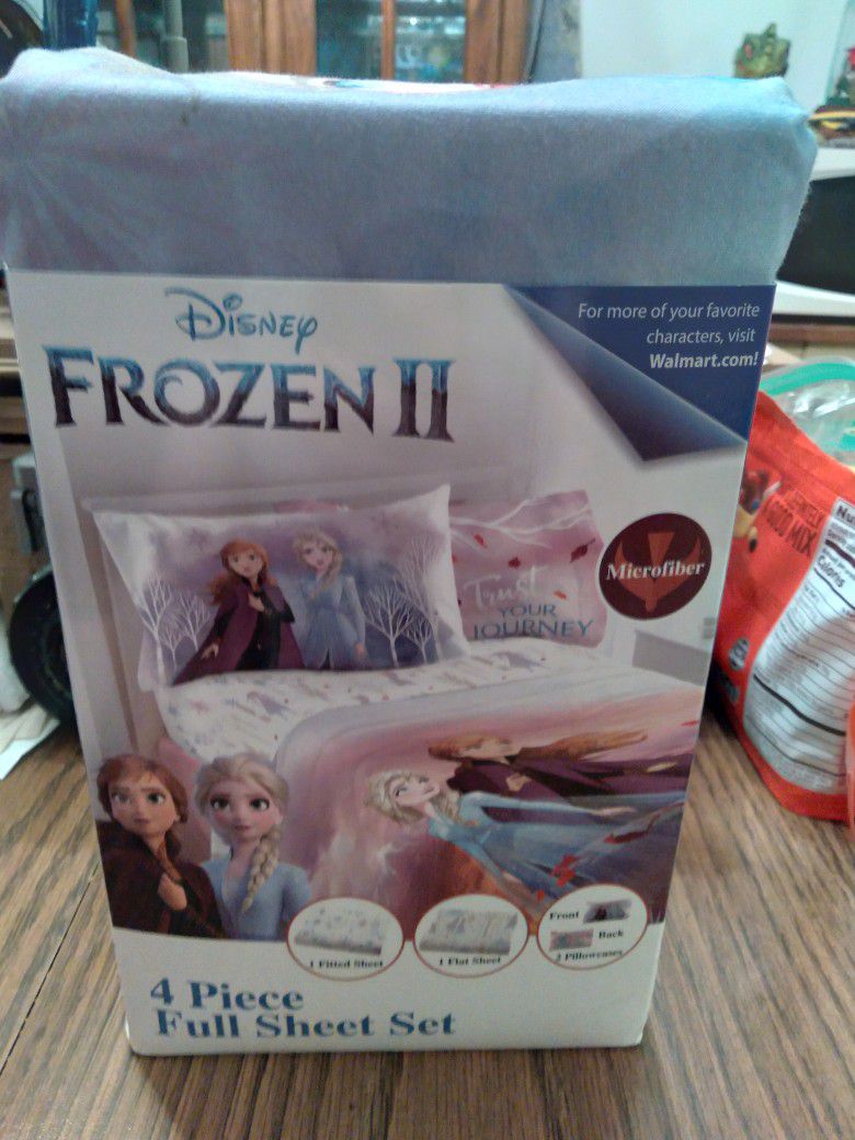 Frozen 2 4 Piece Full Sheet Set 