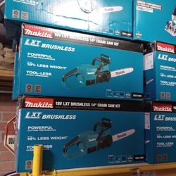 Makita 18 Volt Chainsaw With 4.0 Battery And Charger