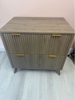 Gray Filing Cabinet