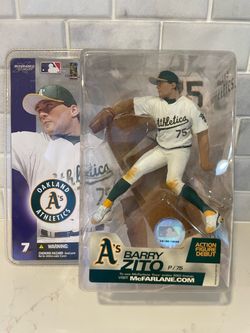 Oakland A's Athletics MLB Barry Zito McFarlane’s Series 7 Action Figure New
