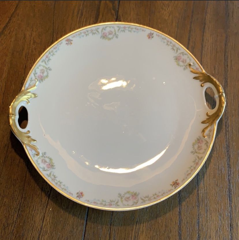 Antique Haviland Limoges France Schleiger 928 Serve Plate