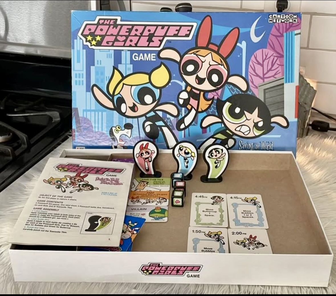 2000 The Powerpuff Girls Saving The World Before Bedtime game