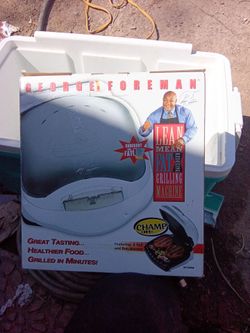 GEORGE FOREMAN " GRILLING MACHINE"