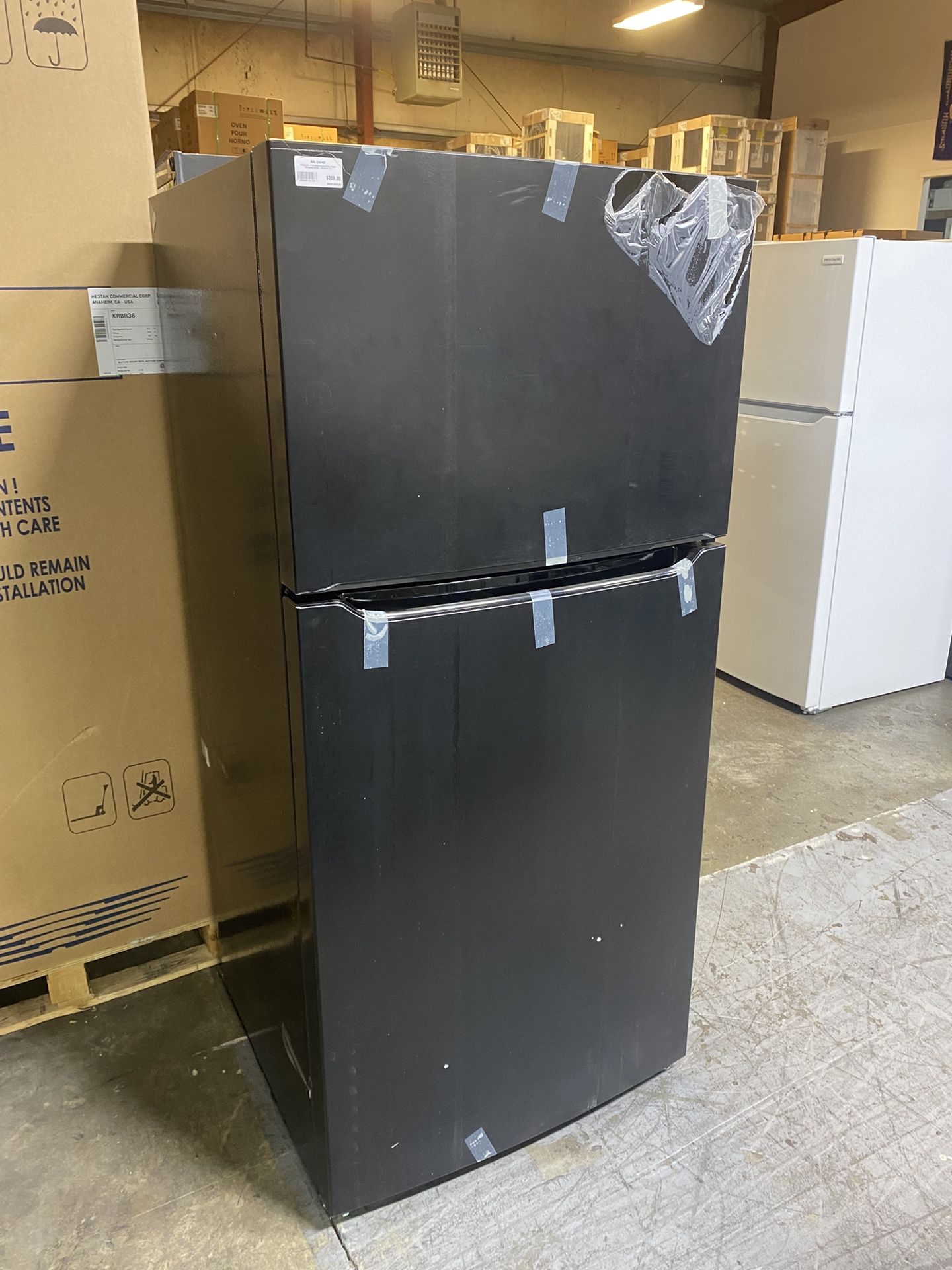 Frigidaire FFTR1835VB 30 Inch Top Freezer Refrigerator with 18.3 Cu. Ft. Capacity