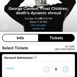George Clanton at The Crocodile 9/19