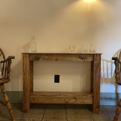 Handmade Solid Wood Console Table
