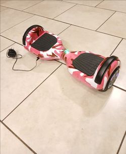 Pink Camouflage Hoverboard