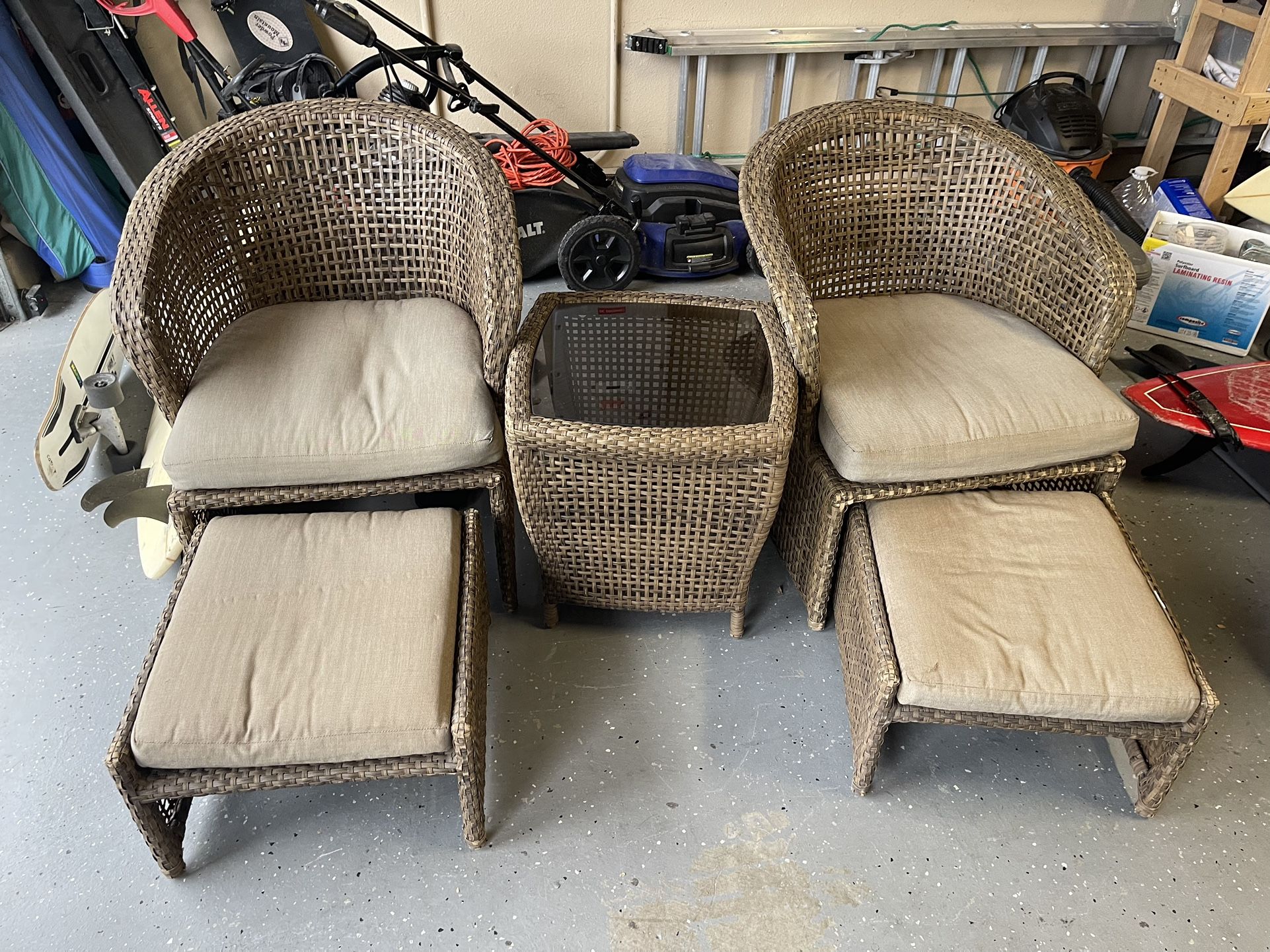 Wicker Patio Chairs for Sale in San Marcos, CA OfferUp