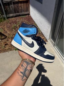 JORDAN 1 RETRO “OBSIDIAN” UNC SZ 8