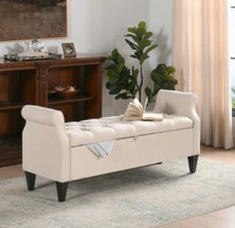 Upholstered Storage Bench