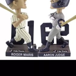 Aaron judge & Roger Maris HR History Collectible Bobble Heads