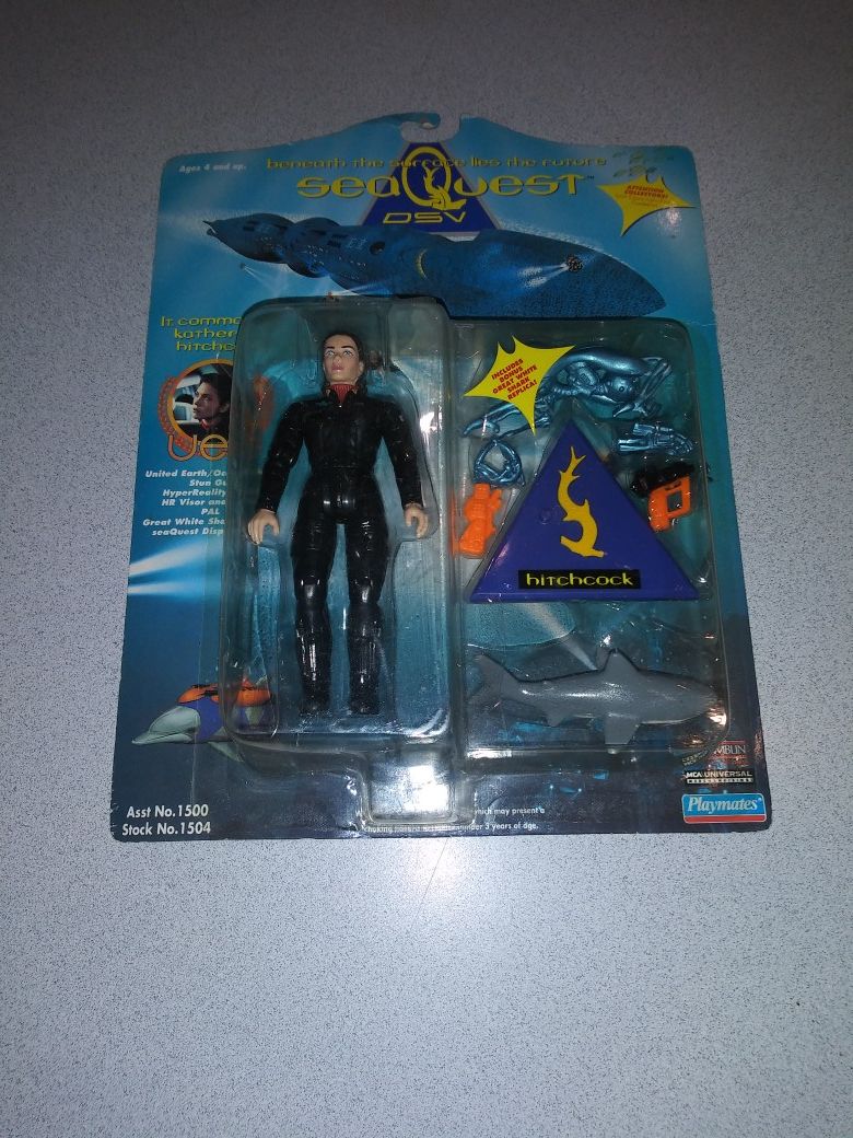1993 SEAQUEST DSV LT. COMMANDER KATHERINE HITCHCOCK NEW FACTORY SEALED
