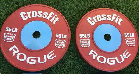 Rogue crossfit best sale games plates