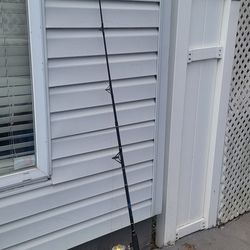 Blue runner pole/tri power reel