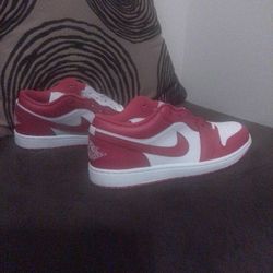 Jordan 1 Low Varsity Red And White