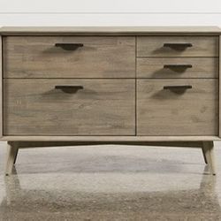 Living Spaces Allen Cabinet/Dresser & Nightstand