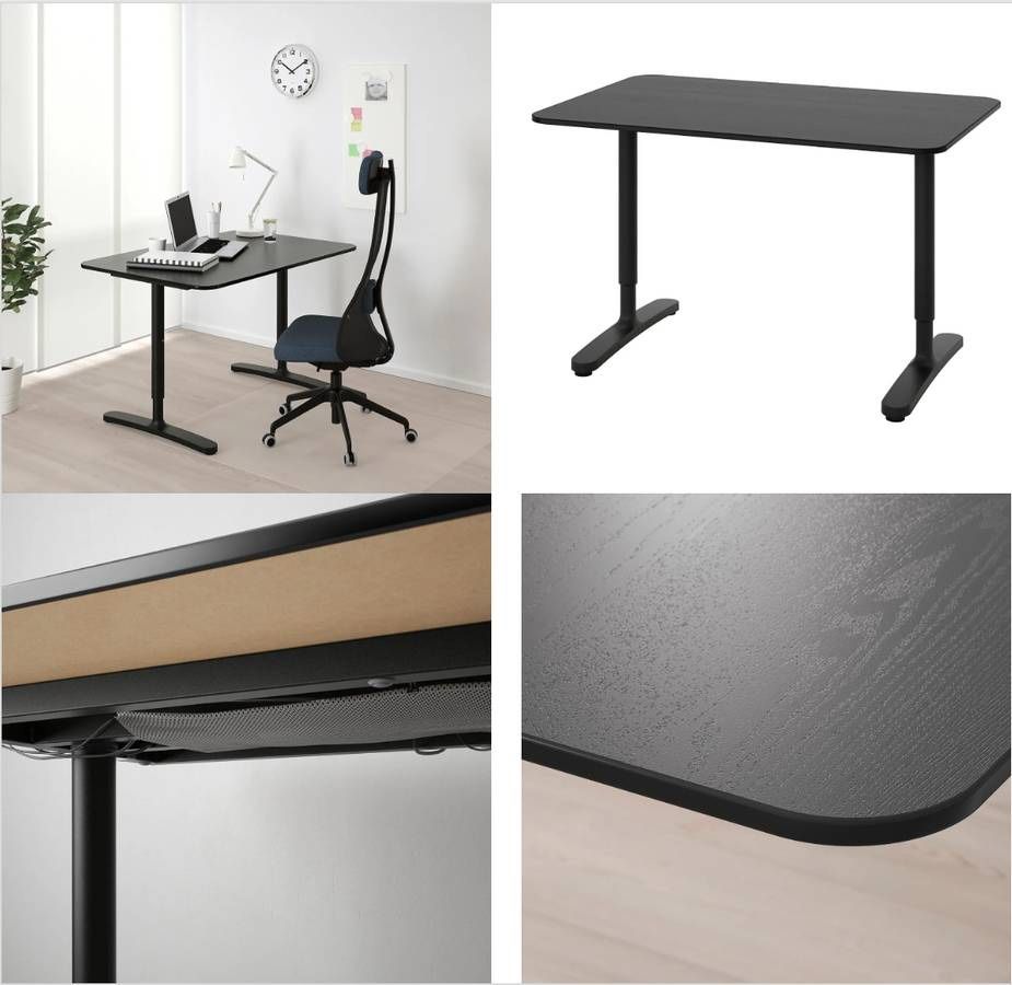 Ikea Bekant Desk, Black