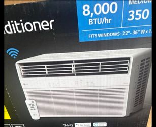 LG ThinQ 8,000Btu SMART Wi-Fi Unit with Dehumidifier