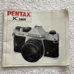 Pentax K1000  Camera Bundle