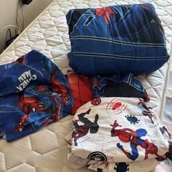 Twin Mattress And Comforter Set