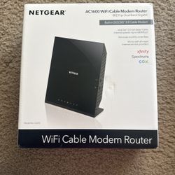 Netgear WiFi Cable Moderm router 