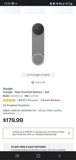 Google Nest Door Bell 