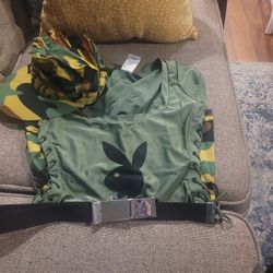 Playboy Army Romper Costume