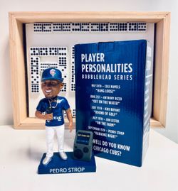 Pedro Strop Karaoke Night Chicago Cubs Player Personalities Bobblehead