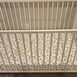 IKEA Crib & Mattress