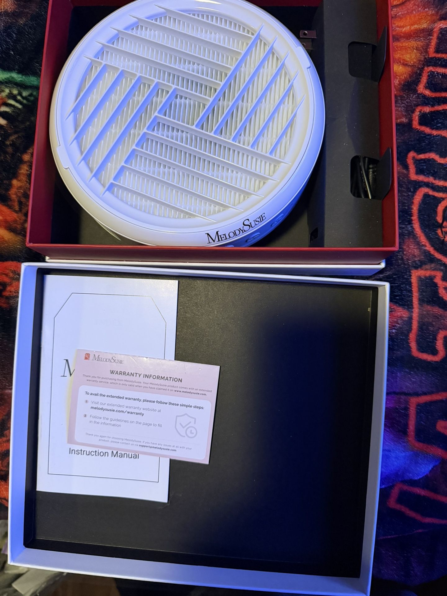 Melody Susie Nail Dust Collector with Reusable Filter