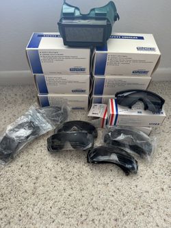 7 Safety Goggles + 8 Safety Glasses 