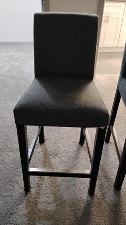 2- Dark Gray Stool / High Chairs